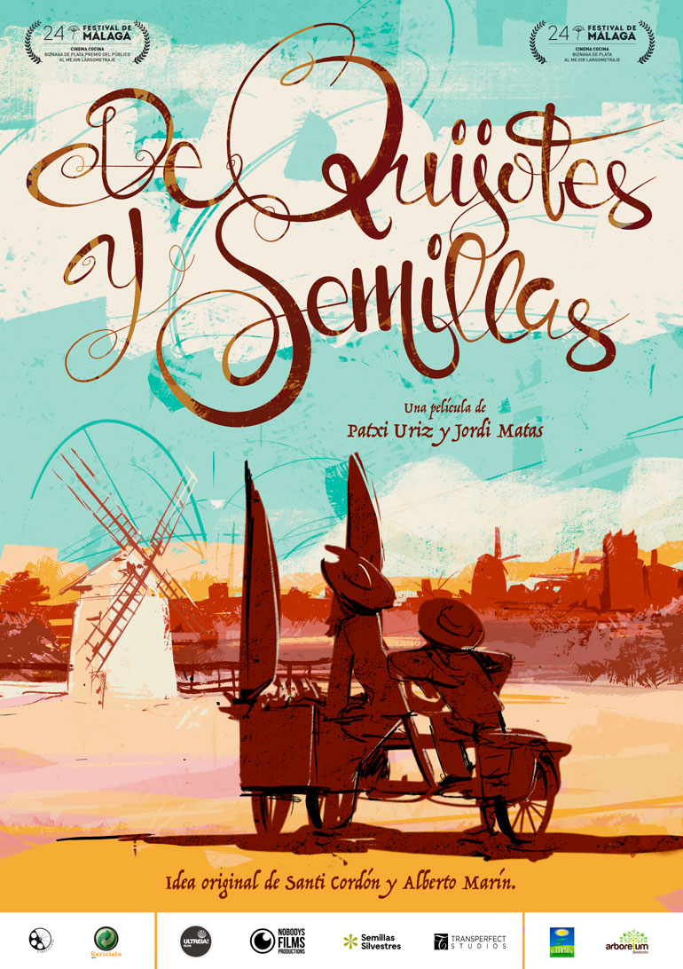 Cartel de ‘De Quijotes y Semillas’