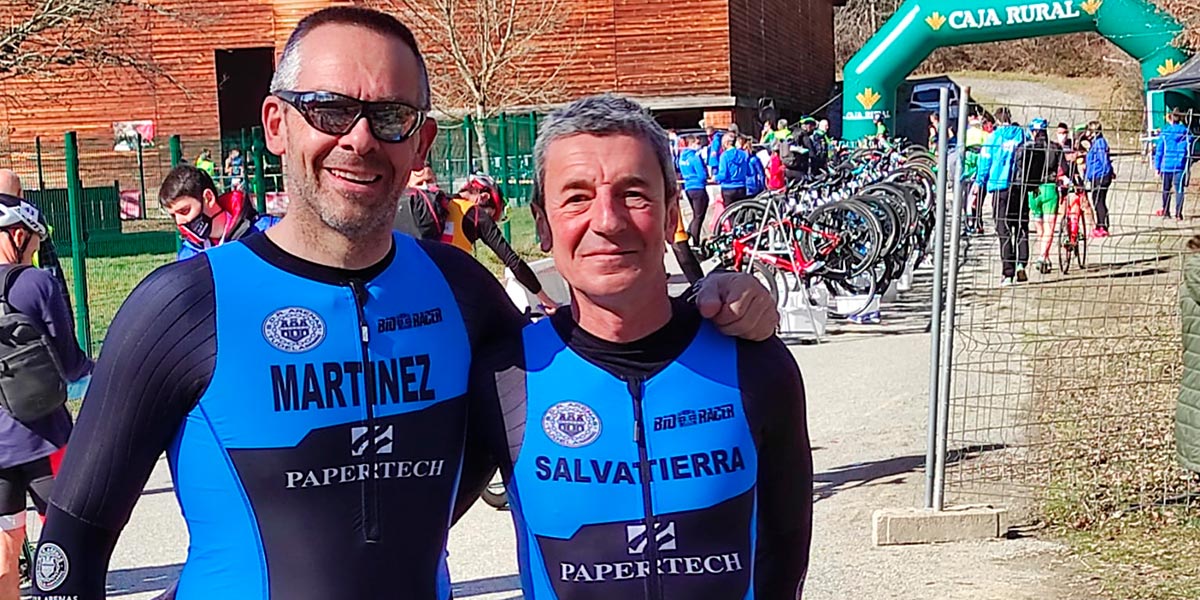 Roberto Martinez y Agustín Salvatierra compitieron en Basaburua