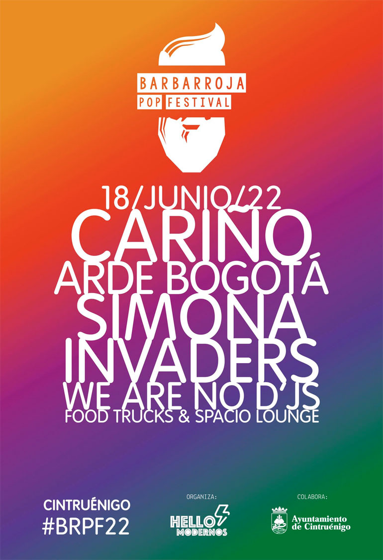 Cartel de Barbarroja Pop Festival 2022
