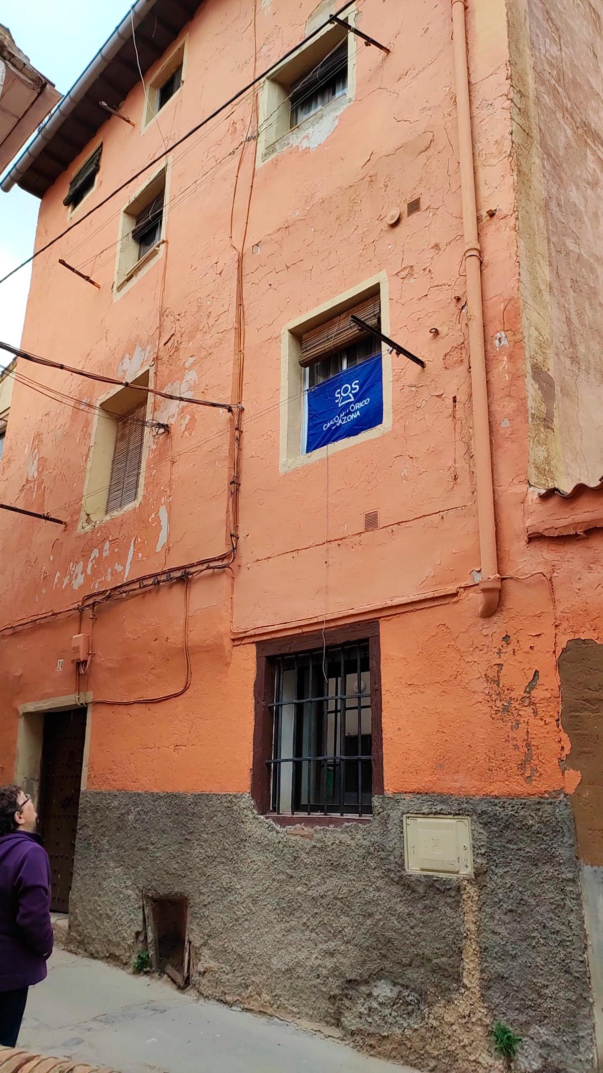 Balconera SOS casco histórico de Tarazona 1