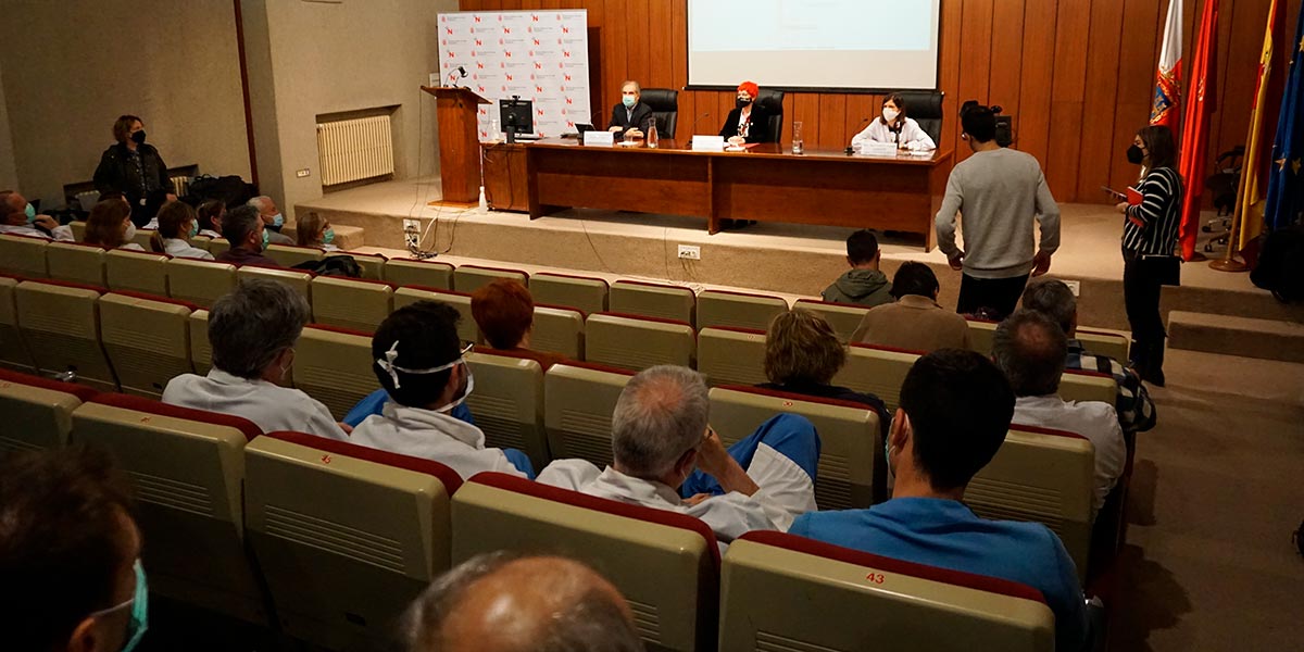 El acto se celebró en el Hospital Reina Sofía de Tudela