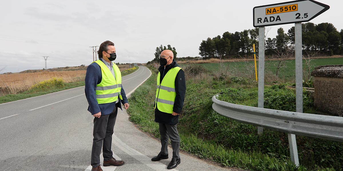 El consejero Ciriza anuncia la licitación de las obras de mejora de la carretera que une Caparroso, Mélida y Rada por importe de 12,8 millones de euros 3
