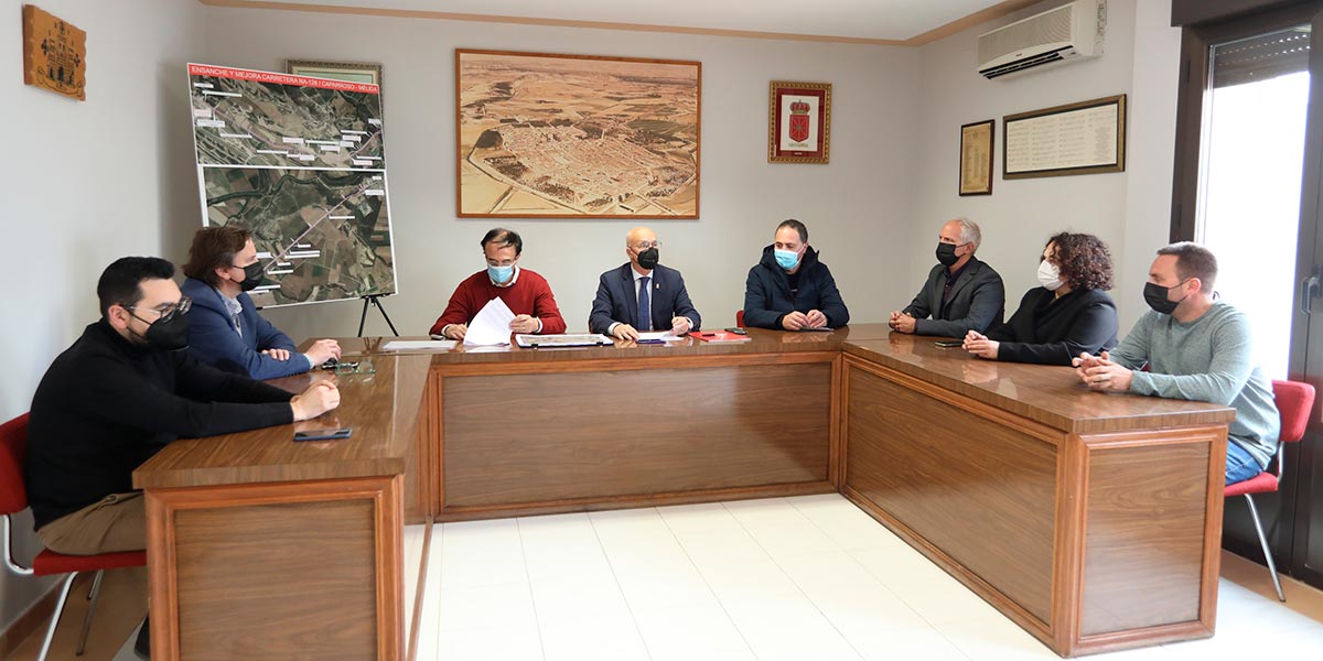 El consejero Ciriza anuncia la licitación de las obras de mejora de la carretera que une Caparroso, Mélida y Rada por importe de 12,8 millones de euros 4