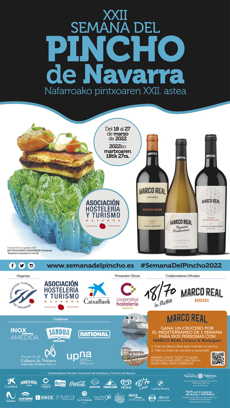 XXII Semana del Pincho de Navarra cartel