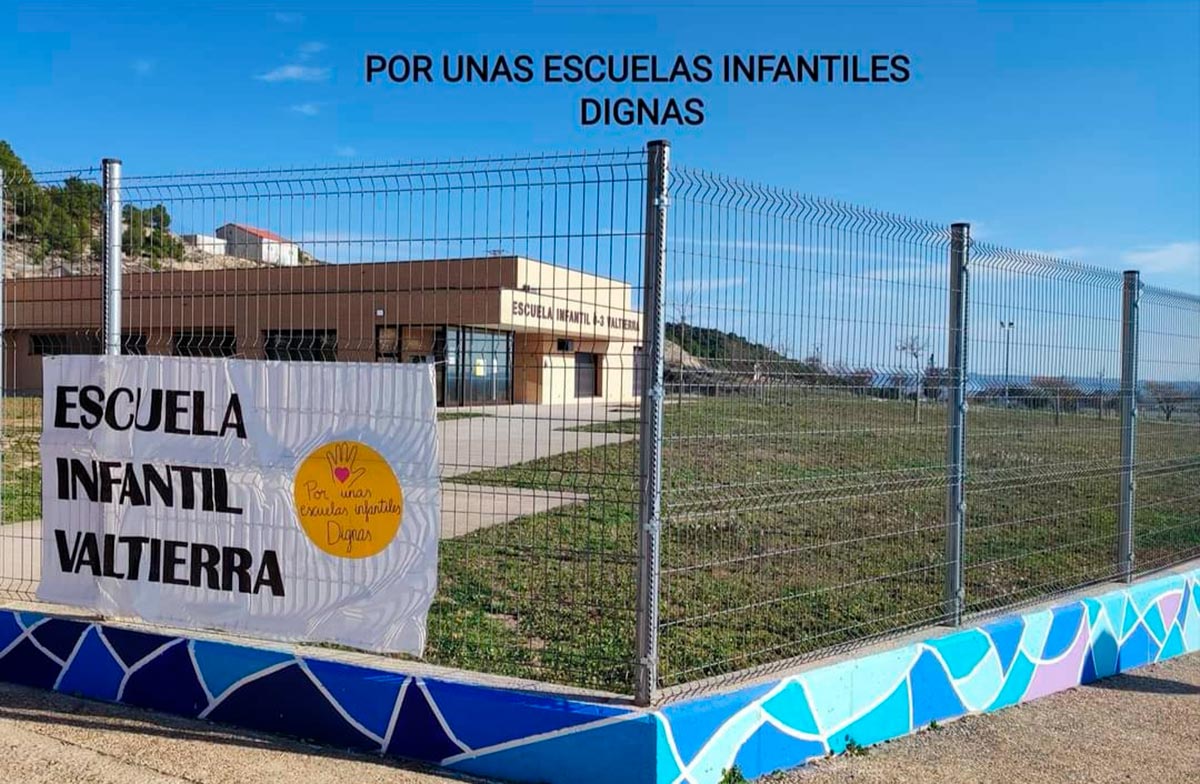 Concentración en Valtierra por unas escuelas infantiles dignas 2