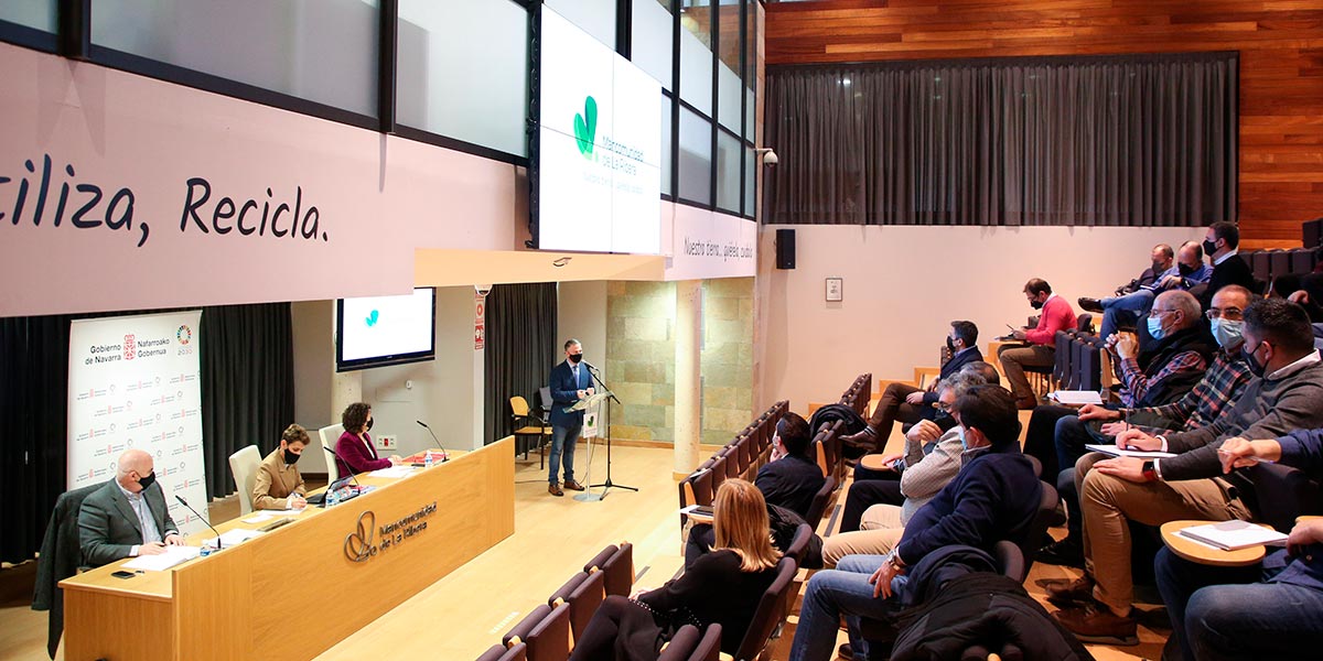 La presidenta Chivite ha subrayado el compromiso del Gobierno con el futuro de la Ribera, destacando su apuesta por el sector agroalimentario, las grandes infraestructuras y la educación