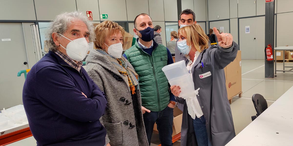 El alcalde de Sergio Vitas en su visita a ANFAS 1