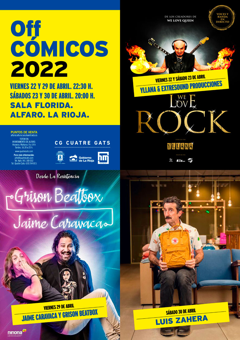 Off Cómicos 2022 en Alfaro