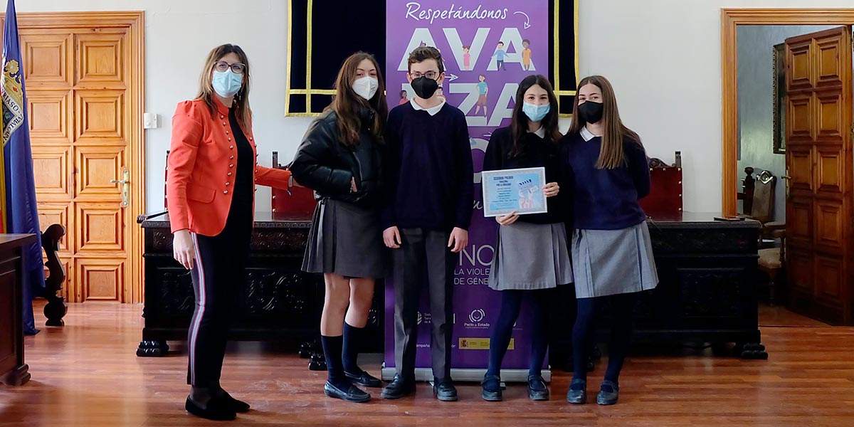Entrega premios igualdad Tarazona tik tok 2