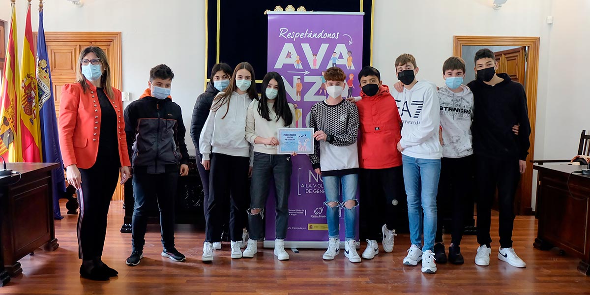 Entrega premios igualdad Tarazona tik tok 1