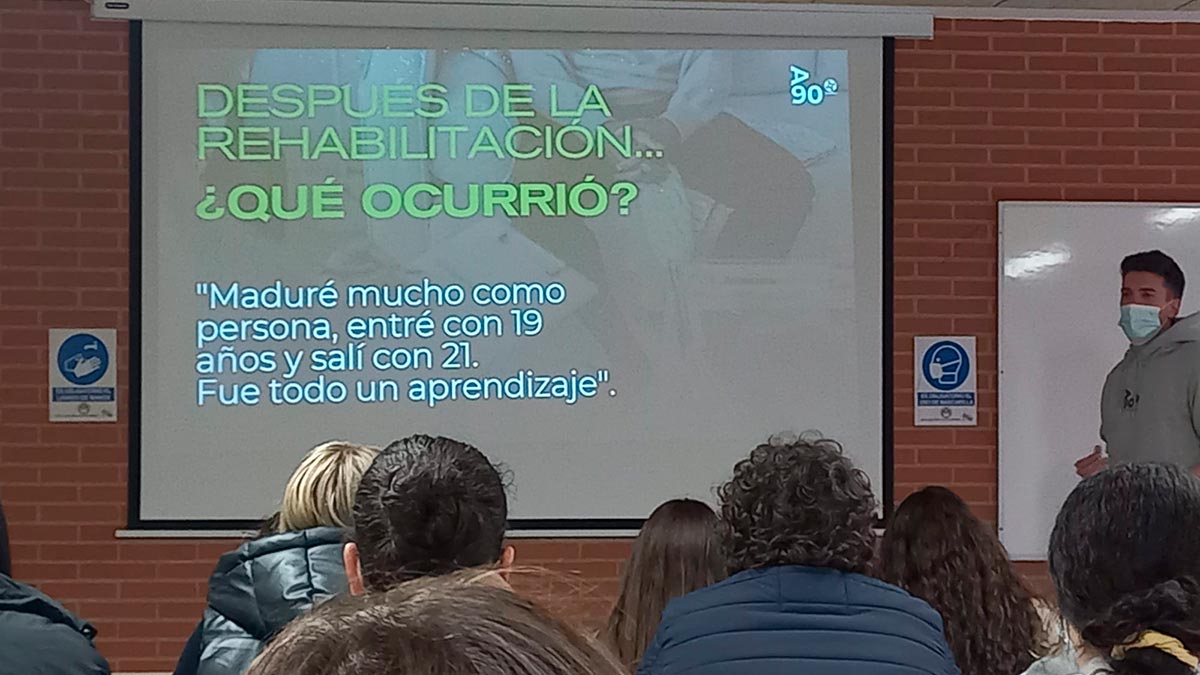 talleres sobre ludopatía en el IES Valle del Ebro
