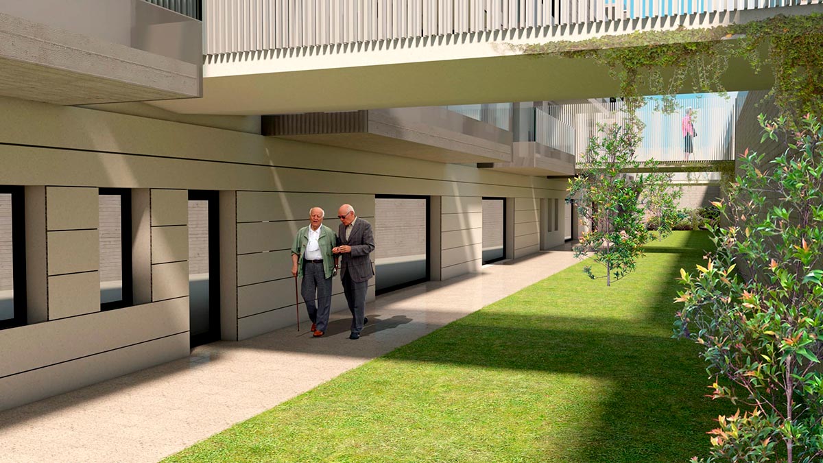 proyecto de 30 viviendas centro intergeracional