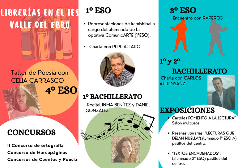 Jornadas Literarias tríptico