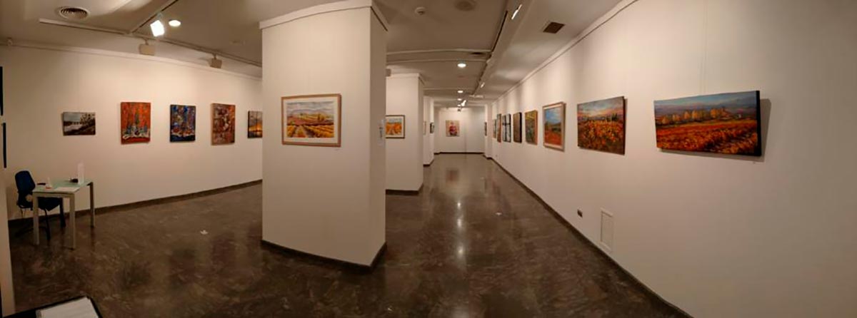 Exposición Ana Carcavilla en la sala Ibercaja, Logroño