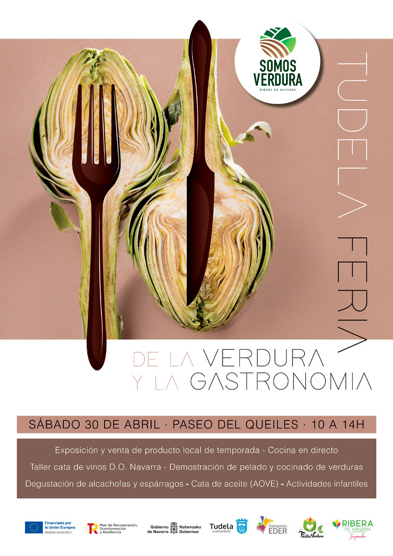 Cartel Feria Verduras Tudela