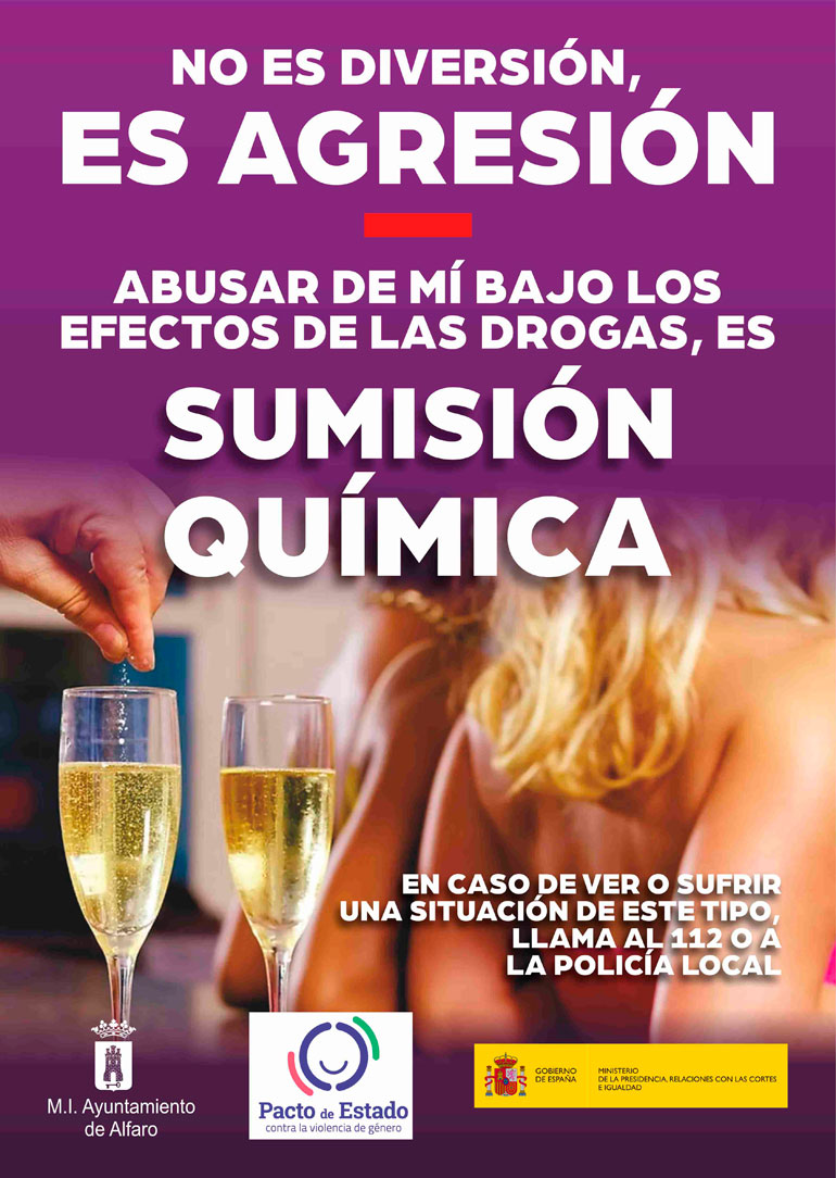 Alfaro agresión con sustancias