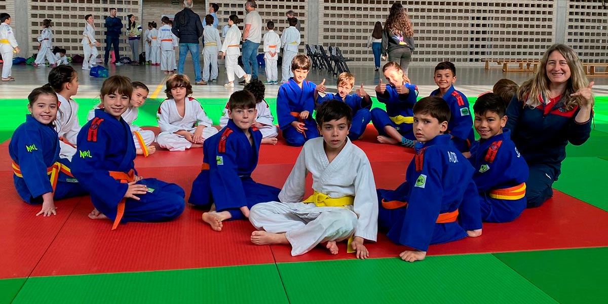 Benjamines del Judo Shogun en el campeonato navarro