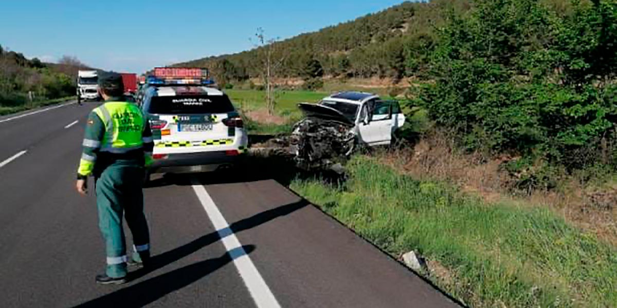 Accidente Fitero Guardia Civil policía 1