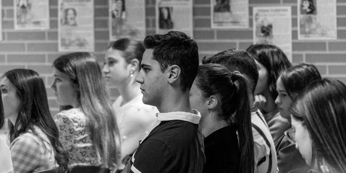 Graduación del los alumnos del IES Valle del Ebro Bachiller I+