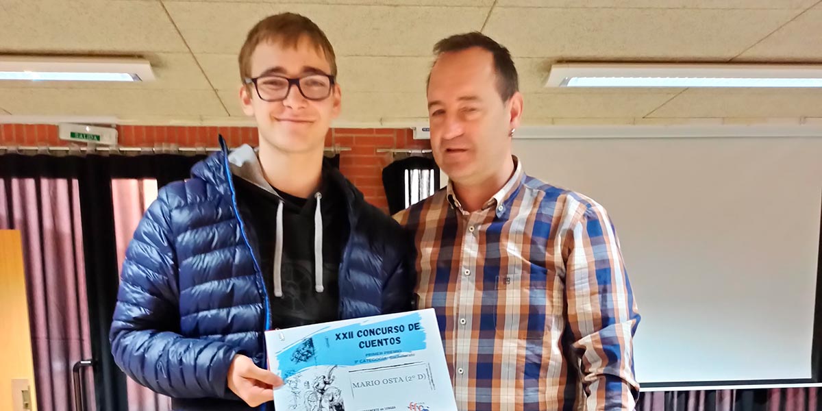 Entrega de premios en el IES Valle del Ebro
