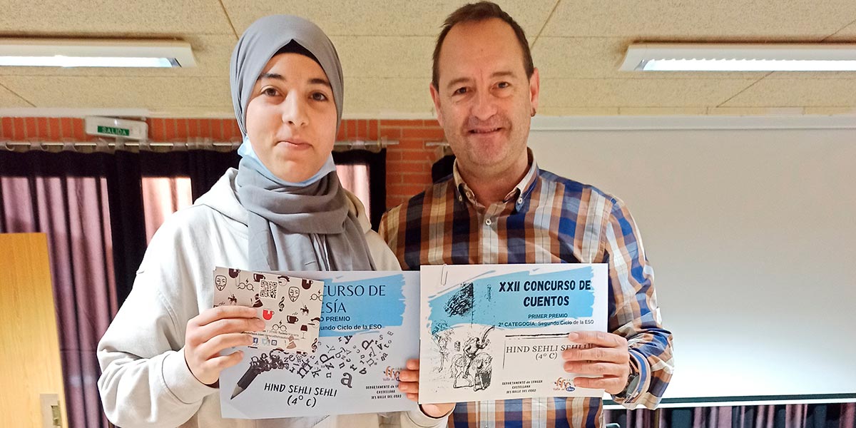 Entrega de premios en el IES Valle del Ebro