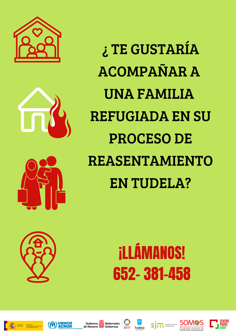 cartel voluntariado Centro Padre Lasa
