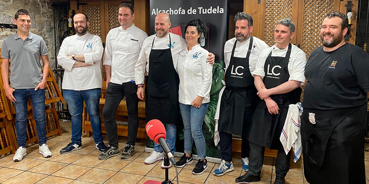 alcachofa tudela cena tafurería