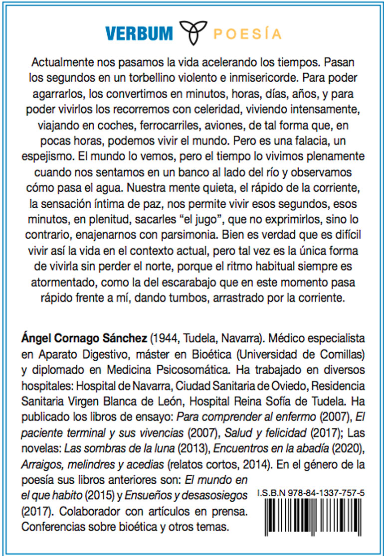 Contraportada poemario Ángel