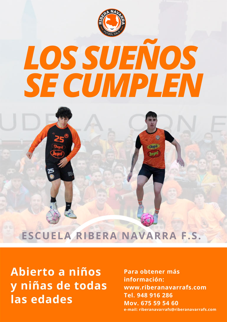 Cartel Campus de verano Ribera Navarra junio y julio