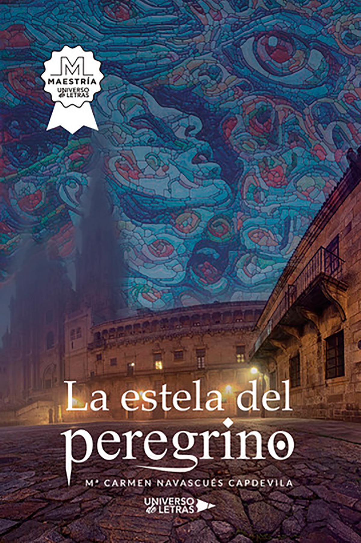 Portada Foto Mª Carmen con La estela del peregrino