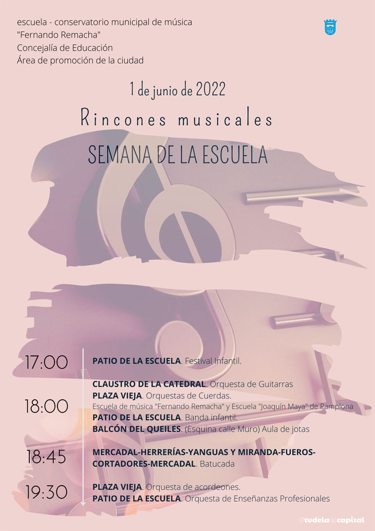 Semana de la Escuela Municipal de música en Tudela