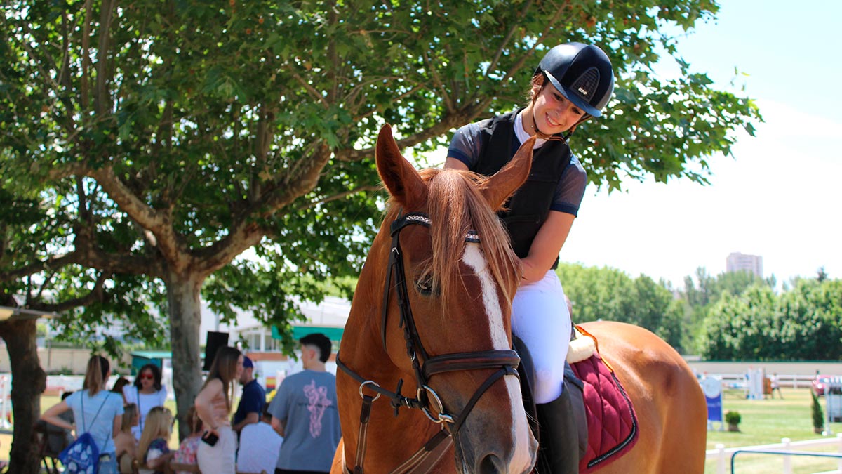 Edurne Miramón equitación Logroño 1