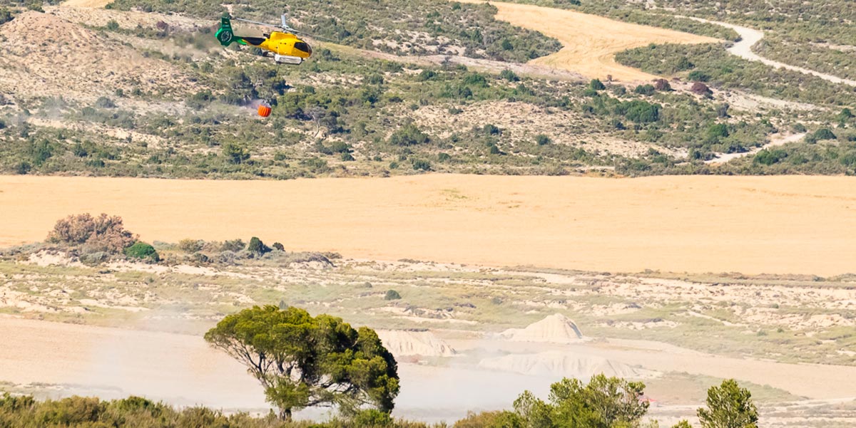 Bardenas incendio Eguaras 2022 6