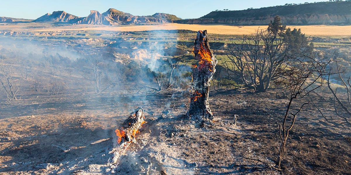 Bardenas incendio Eguaras 2022 2