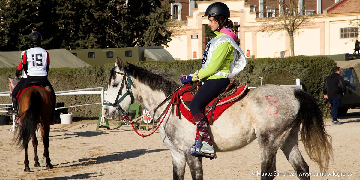 Lola y Picachu CA en el raid de la AGM de Zaragoza