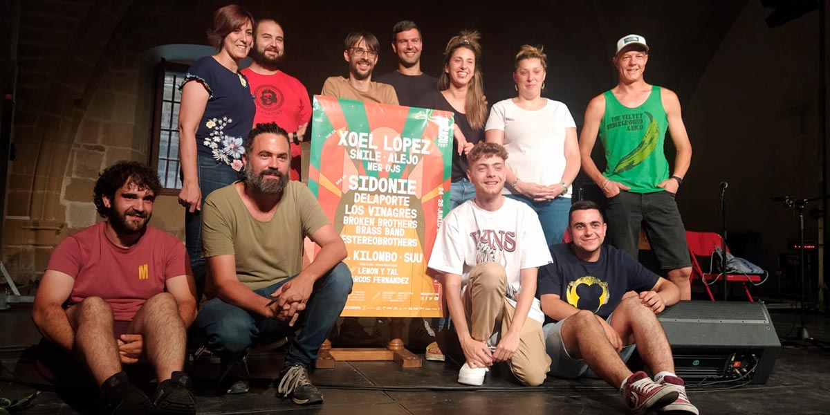 La Casa de Cultura ha sido el escenario seleccionado para realizar la presentación y Rueda de Prensa de la cuarta edición de Mugacu fest en Viana