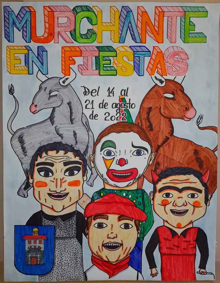 Murchante cartel fiestas 2022 1º-premio-infantil-1