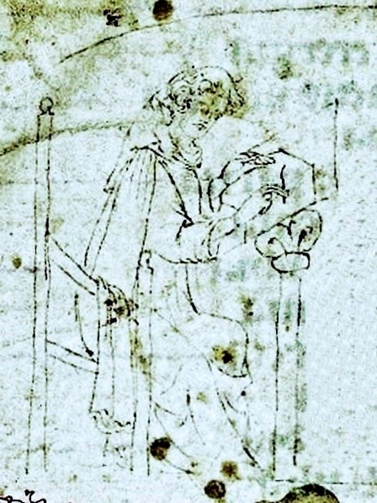 Retrato de Guillermo de Tudela