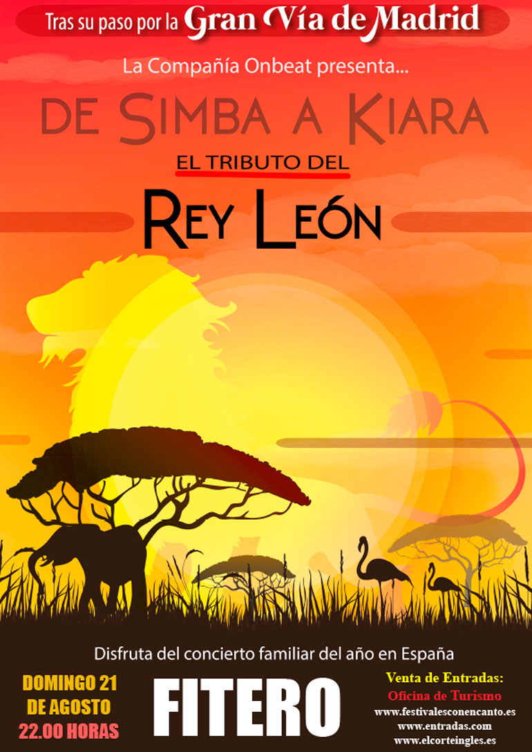 Musical tributo El Rey León