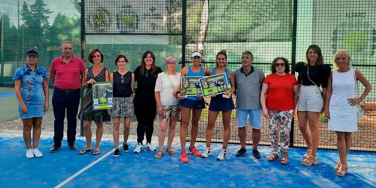 Alfaro I Liga pádel ADECA femenino 4