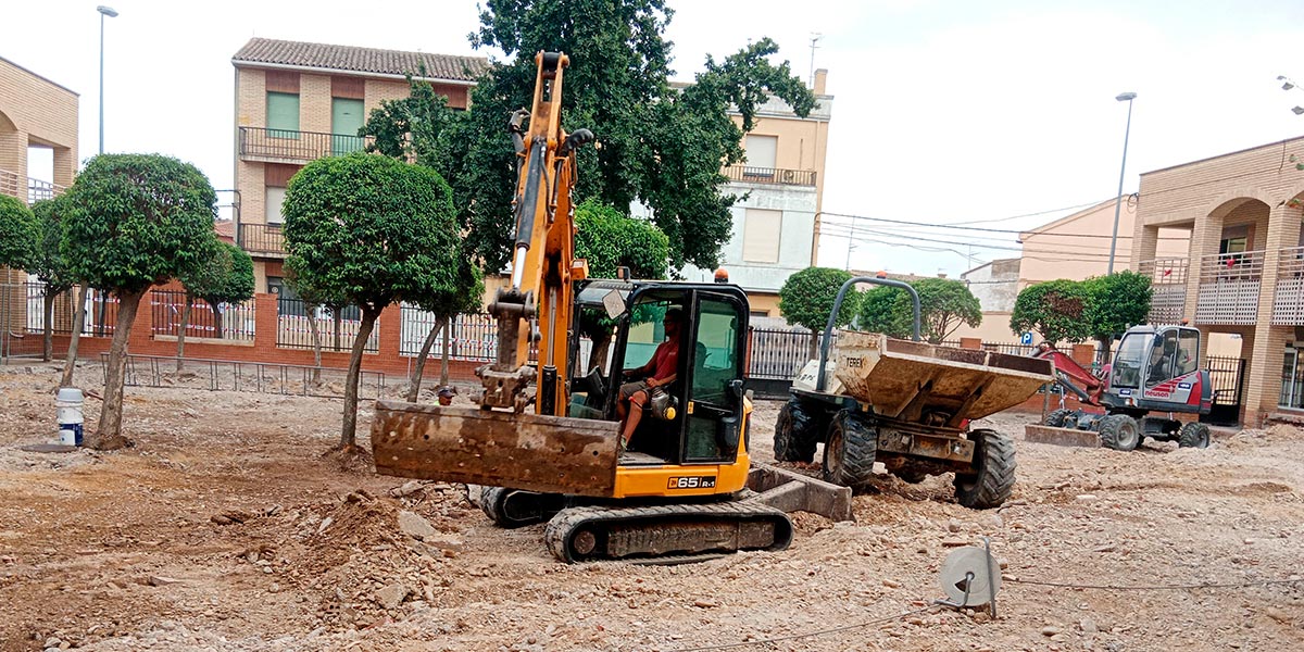 Obras plaza San Gregorio Buñuel (1)