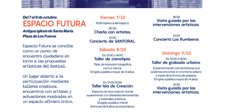 Festival Futura Tudela 2022 Espacio Futura