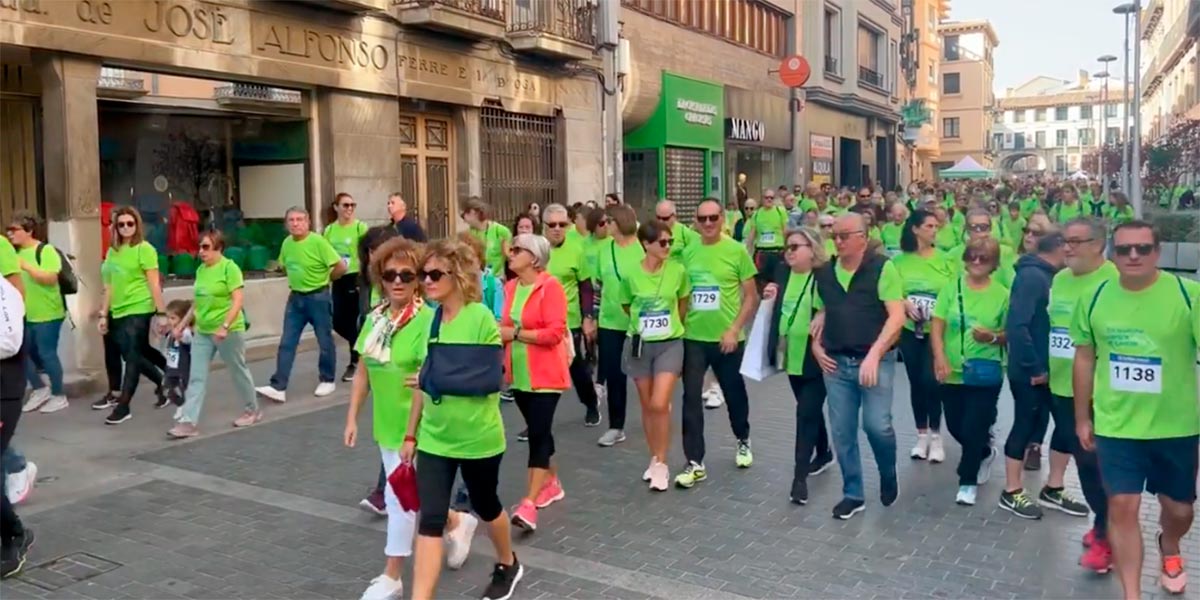 Marcha Contra el Cáncer en La Ribera 2022 en Tudela 2