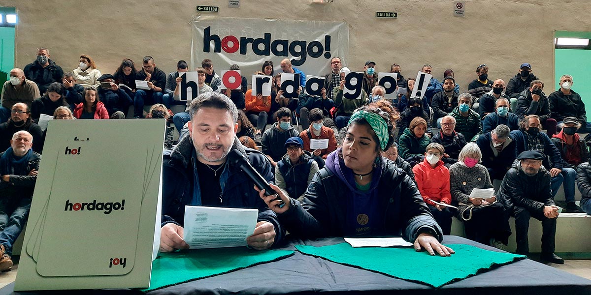 Cortes manifiesto Hordago
