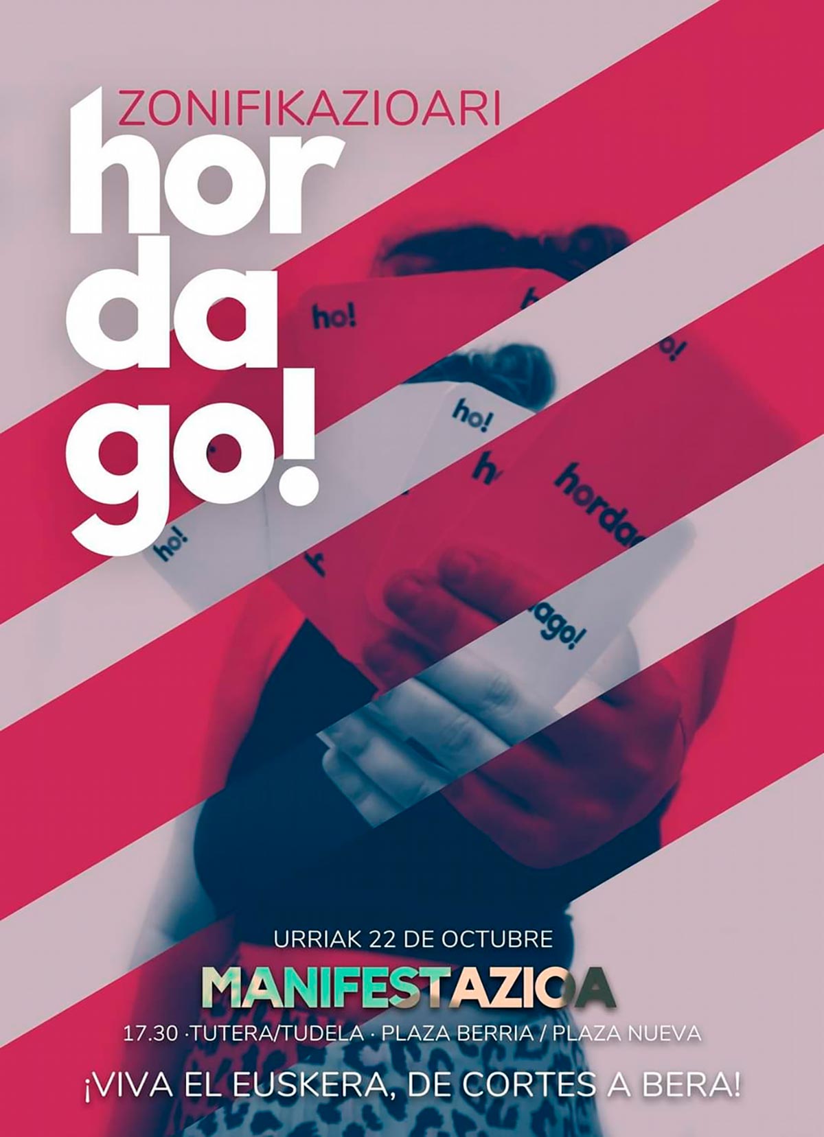 Manifestación hordago euskera 2022