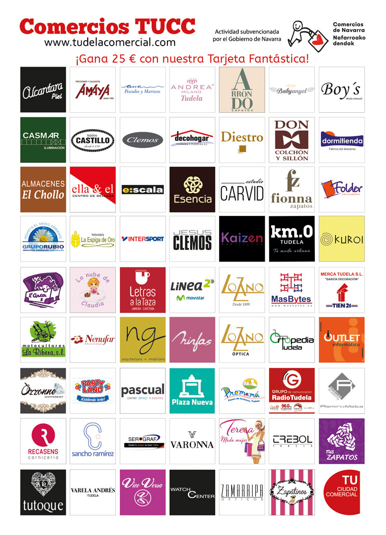 Logotipos asociados tarjeta tucc