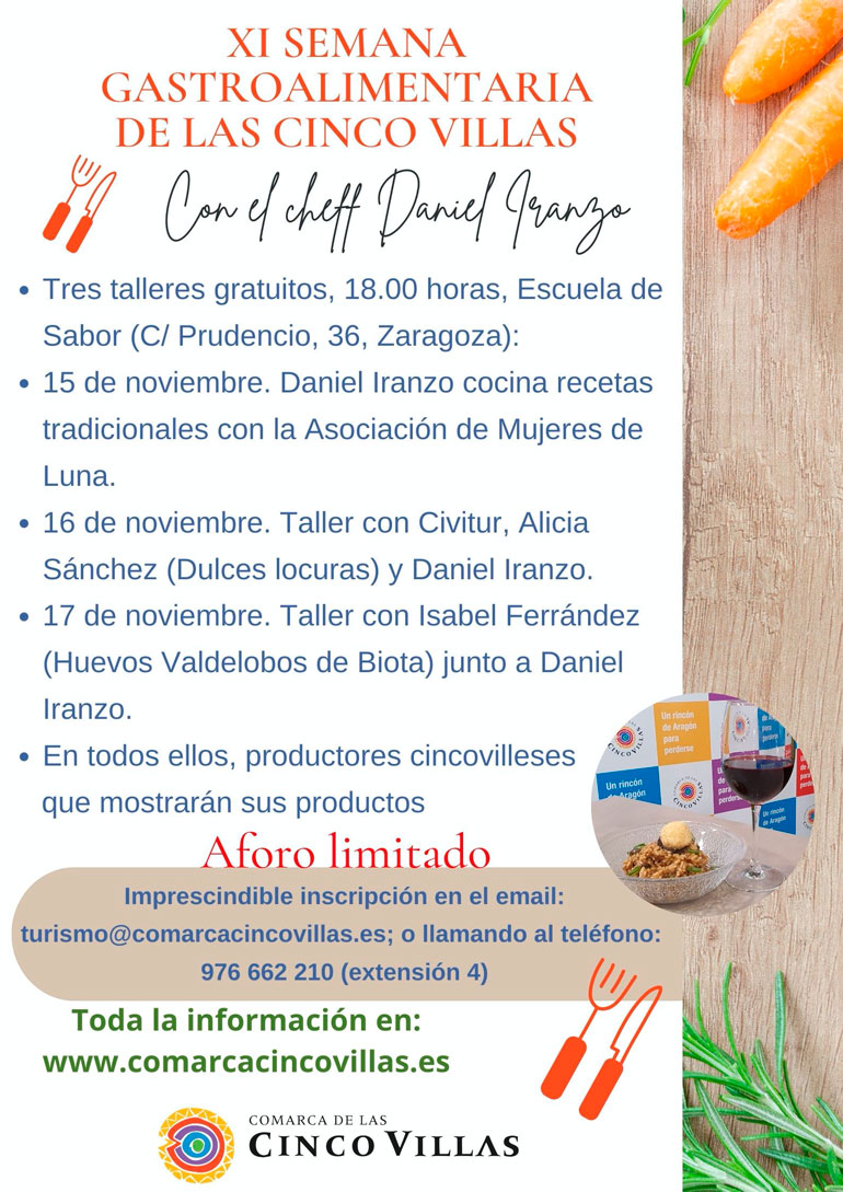 XI Semana gastroalimentaria de las Cinco Villas detalle