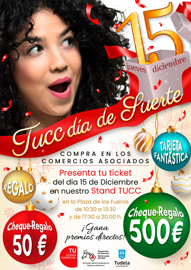 TUCC Día de suerte cartel