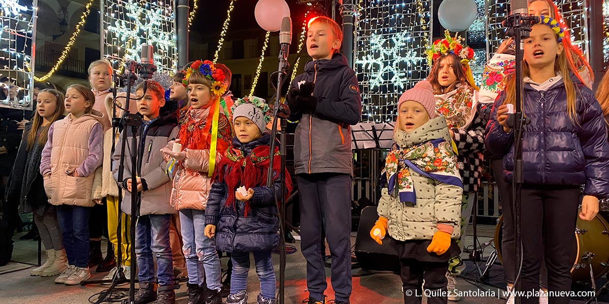 Encendido del alumbrado navideño 1