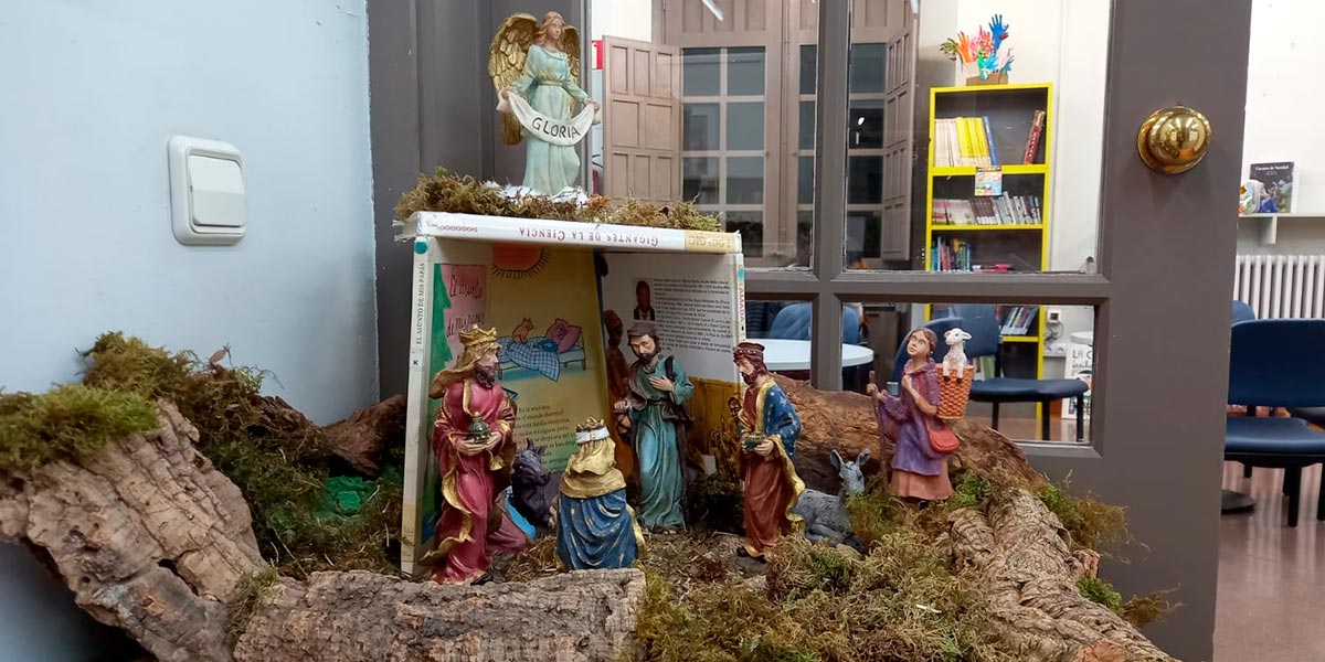 Belen 2022 22 Belenes 2 Biblioteca